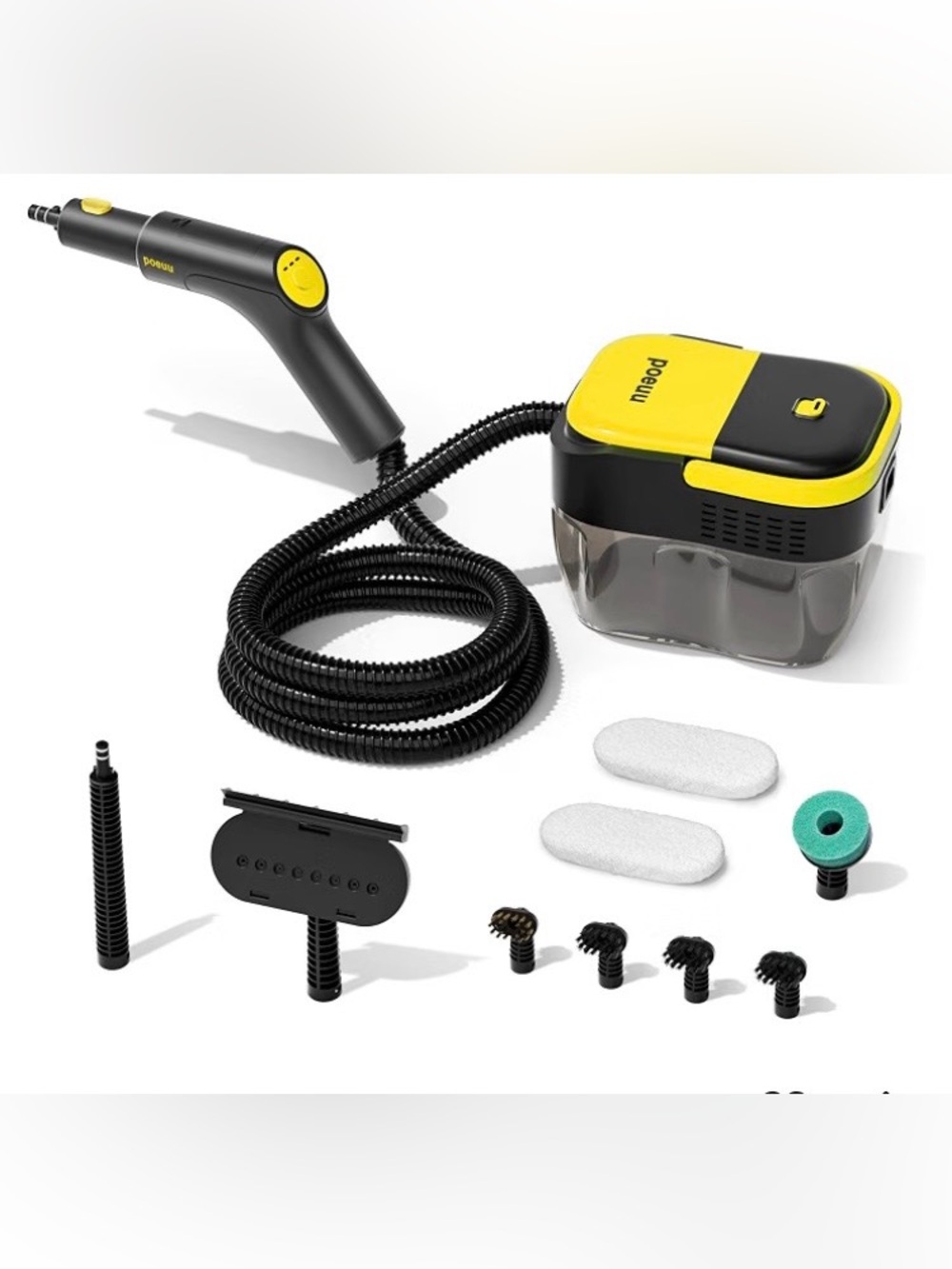 Steam Cleaner for Home 10s Heat-Up,3 Level Adjustable Handle. NEW